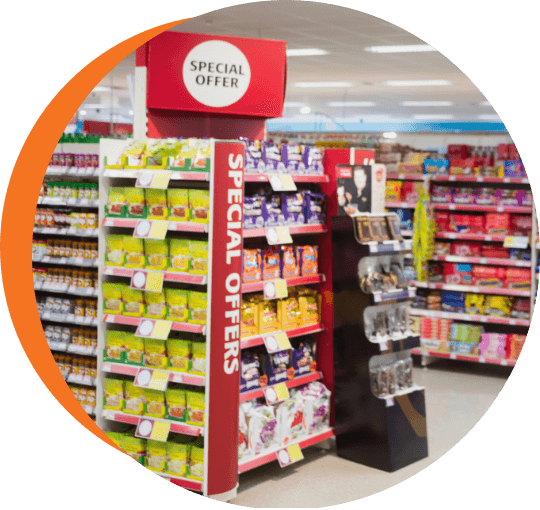 In-store encap with promotions